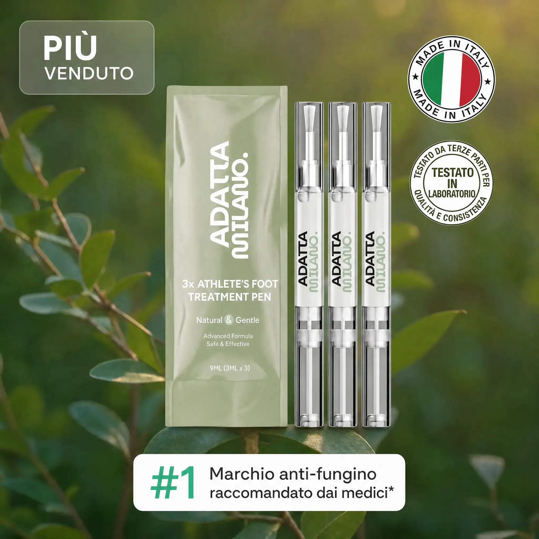 Penna Trattante per Piede d'Atleta